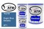 Preview: Toyota, Bright Blue Metallic, 8P1: 1L Lackdose + 1L Klarlack + 500ml Härter - Set, von ATW Autoteile West.